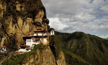 Bhutan mountain temple